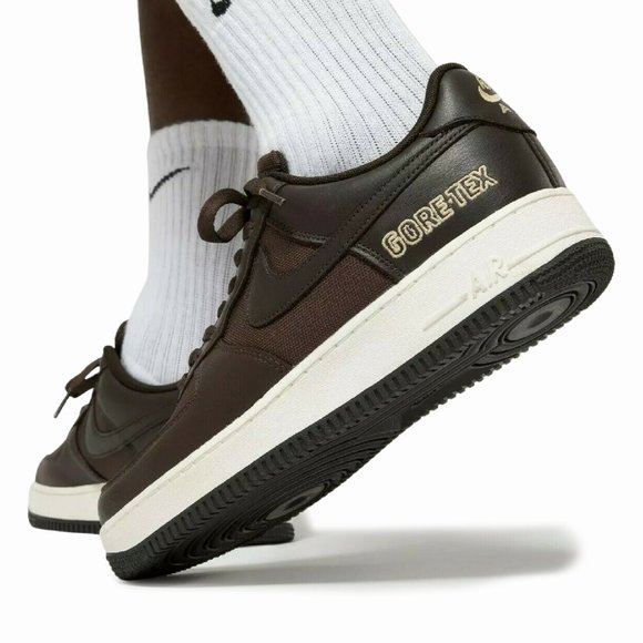 Air Force 1 GTX GoreTex Baroque Brown Shoes 8.5 - Picture 3 of 9